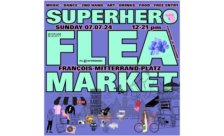 Superhero Flea Market (Flohmarkt) ${singleEventLocation} Billets