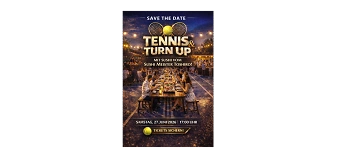 Event organiser of TENNIS TURN UP &  GRAND SUSHI NIGHT by TOSHIRO