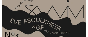 Event-Image for 'SWIM N&deg;1 • AGF (Antye Greie-Ripatti) & Eve Aboulkheir'