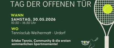 Event-Image for 'Tag der offenen T&uuml;r - Tennisclub Weihermatt'