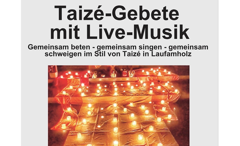 Taiz&eacute;-Gebet mit Live Musik ${singleEventLocation} Billets