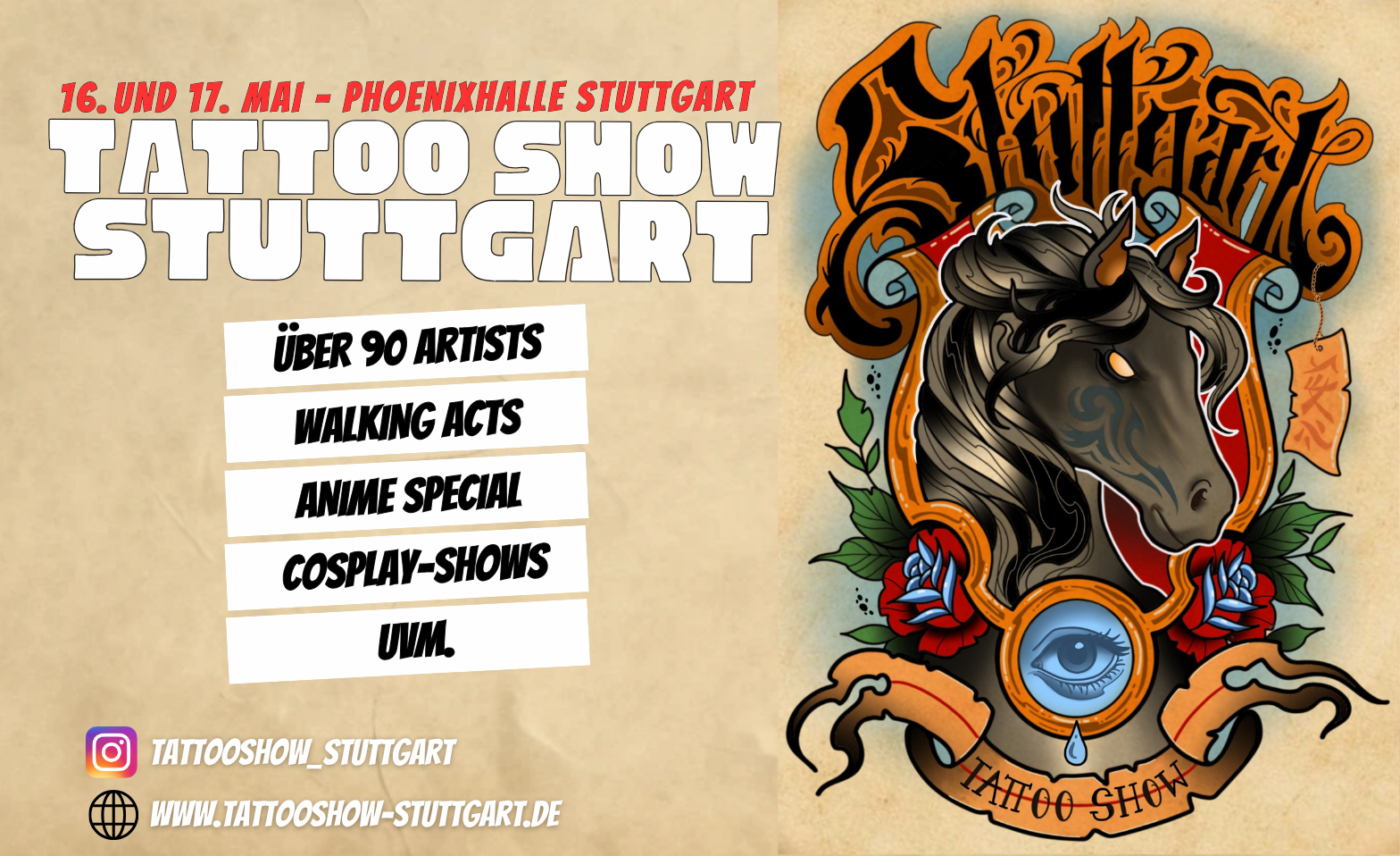Event-Image for '22. Internationale Tattooshow Stuttgart 2026'