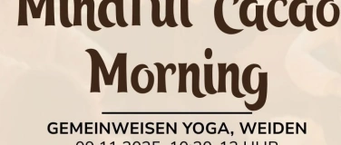 Event-Image for 'MINDFUL CACAO MORNING - Sichere dir deinen Platz!'