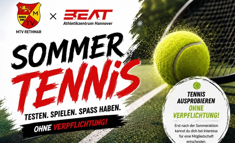 Event-Image for 'Sommer-Tennis f&uuml;r Erwachsene &ndash; Anf&auml;nger & Wiedereinsteiger'