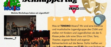 Event-Image for 'TenSing Schnuppertag: Theater, Tanz, Musik, Technik und mehr'
