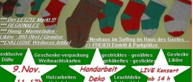 Event-Image for 'Vorweihnachtlicher Kreativmarkt mit regionalen Köstlichkeit'