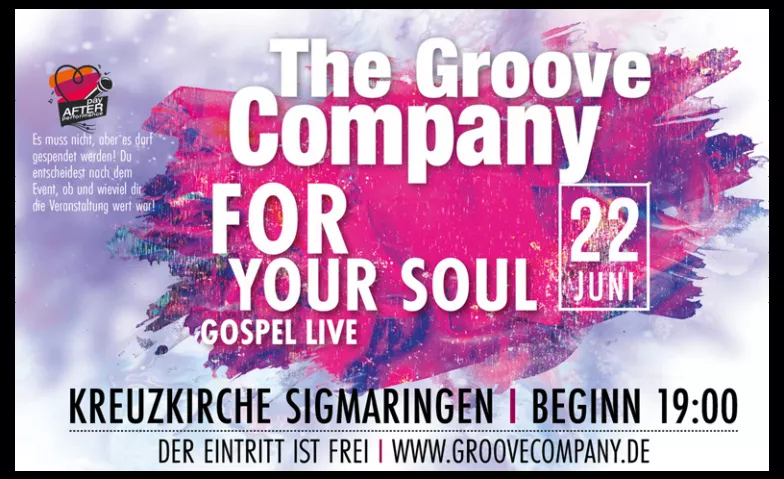 For Your Soul Kreuzkirche Sigmaringen, Binger Straße 9, 72488 Sigmaringen Tickets
