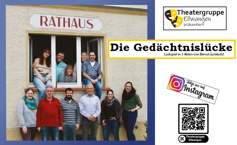 Theater 2026 in Ellwangen "Die Ged&auml;chtnisl&uuml;cke" Tickets