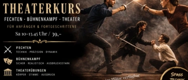 Event-Image for 'Theaterkurs: B&uuml;hnenkampf & Fechten im Budde-Haus Leipzig'
