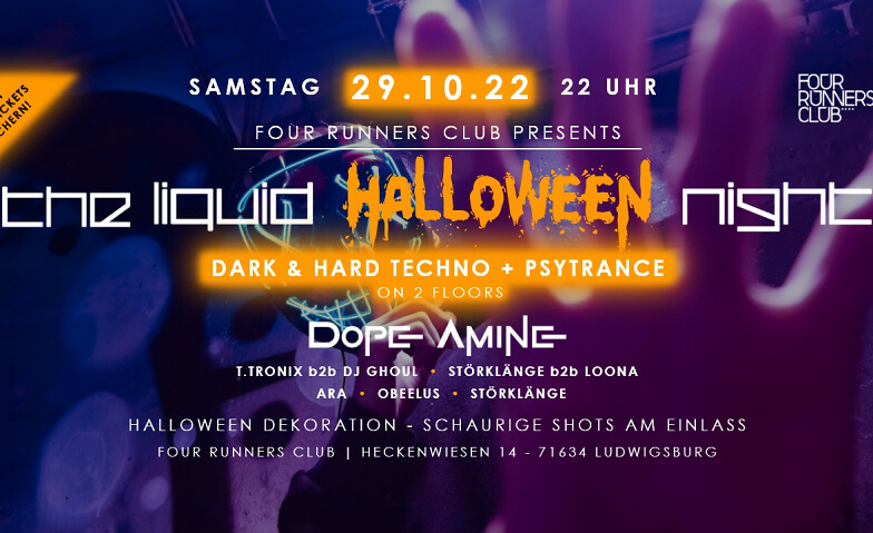 Event-Image for 'The Liquid Halloween Night - Techno & Psystrance'