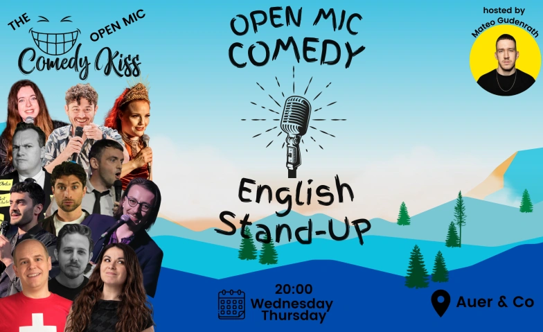 Thursday  Open Mic Comedy, Zurich Tickets