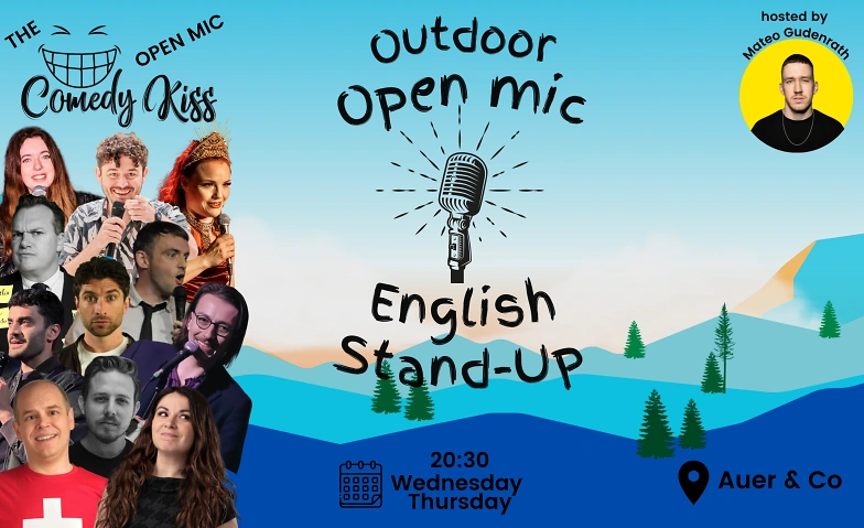 Thursday Outdoor Open Mic Comedy, Zurich Billets