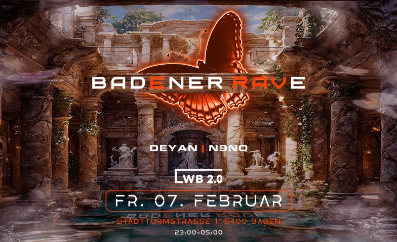 Badener Rave @LWB LWB Baden, Stadtturmstrasse 1, 5400 Baden Tickets