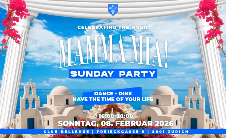 MAMA MIA Club Bellevue, Freieckgasse 9, 8001 Z&uuml;rich Tickets
