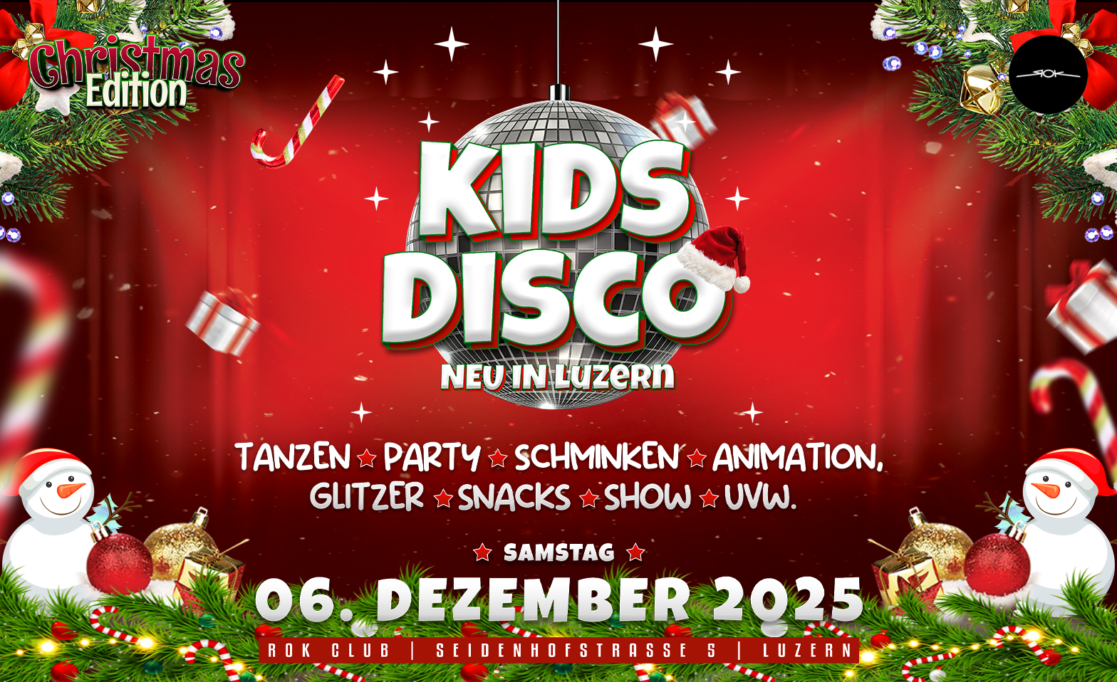 Kids Party Luzern - Chrismas Edition Tickets