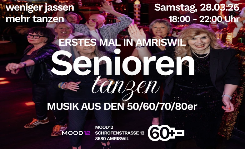 SENIOREN TANZEN Mood12, Schrofenstrasse 12, 8580 Amriswil Tickets