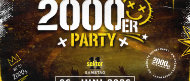 Event-Image for '2000ER PARTY  SEKTOR11, Z&Uuml;RICH (&Uuml;16 / +16)'