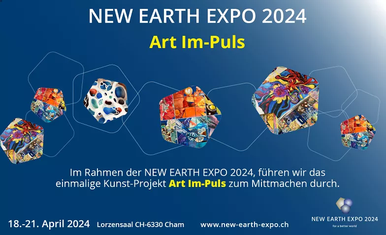 NEW EARTH EXPO -Art Im-Puls Leinwand Bestellung Online-Event Tickets