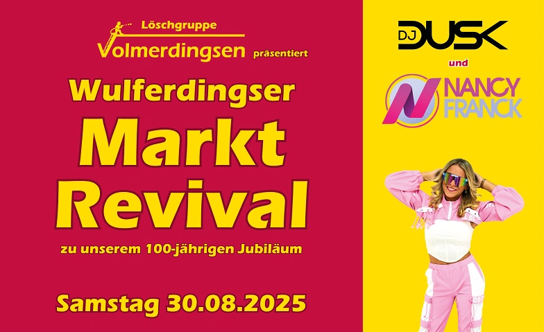 Wulferdingser Markt Revival - DJ Dusk und Nancy Franck Tickets