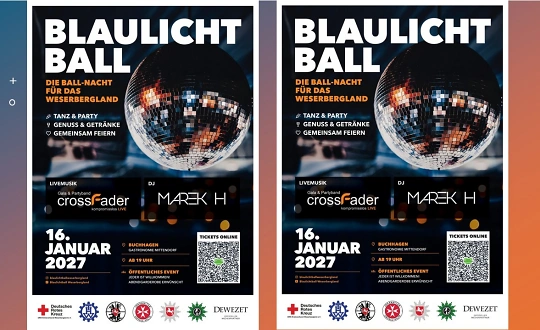 Logo de sponsoring de l'&eacute;v&eacute;nement Blaulicht Ball im Weserbergland