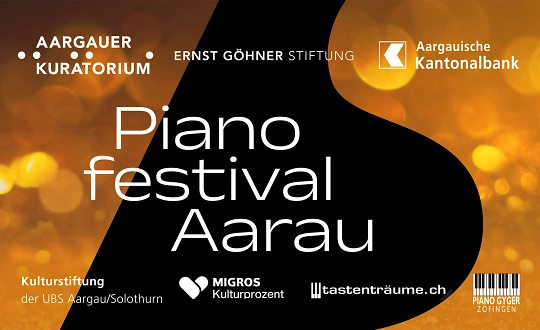 Sponsoring-Logo von 9. Pianofestival Aarau 2026 «Magische Momente»: Konzert 3 Event