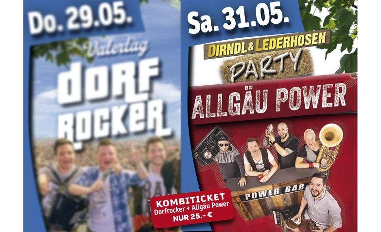 Lausheim feiert! - Allg&auml;u Power Tickets