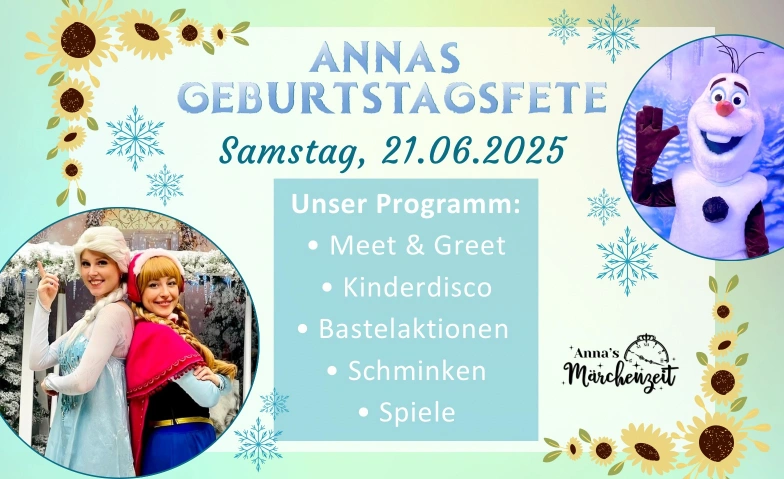 Annas Geburtstagsfete Partipanda, Birkenstraße 24, 28195 Bremen Tickets