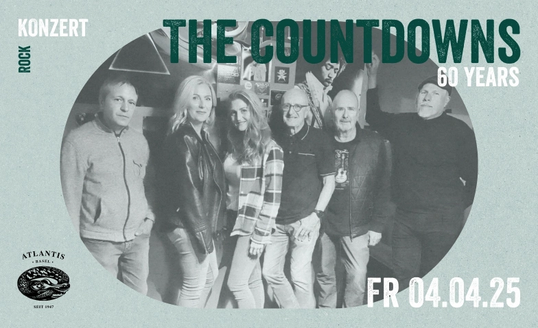 The Countdowns - 60 years Atlantis, Klosterberg 13, 4051 Basel Billets