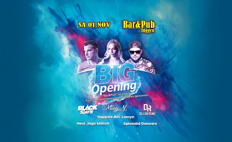 Bar & Pub Big Opening - Together back to the Future Tickets