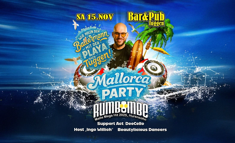 Bar&Pub - Mallorca Party mit Rumbombe live Tickets