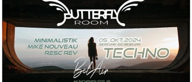 Event-Image for 'BUTTERFLY ROOM - PARTY #3 "Herz Kraft Nacht" - Techno'