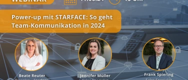 Event-Image for 'Power-up mit STARFACE: So geht Team-Kommunikation in 2024'