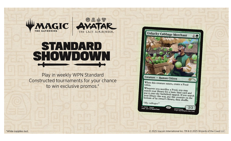 Magic TCG: Standard Showdown - Avatar: Herr der Elemente Tickets