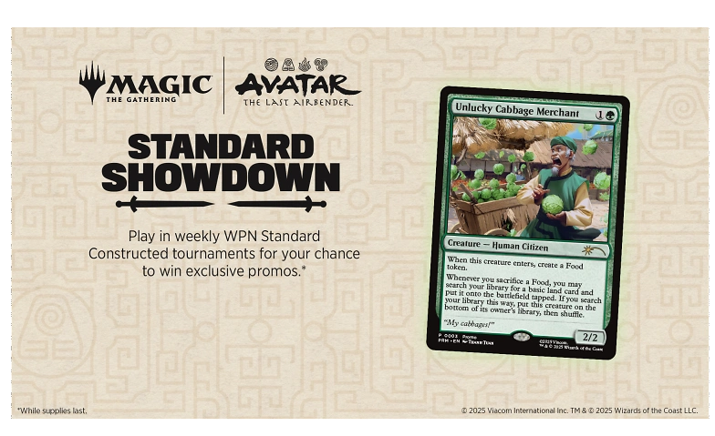 Event-Image for 'Magic TCG: Standard Showdown - Avatar: Herr der Elemente'