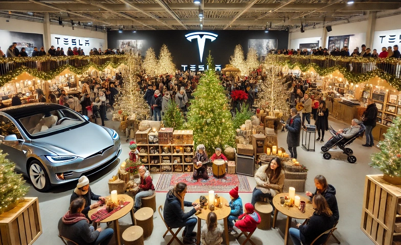 Winter Holiday Market au Tesla Store Gen&egrave;ve ${singleEventLocation} Tickets