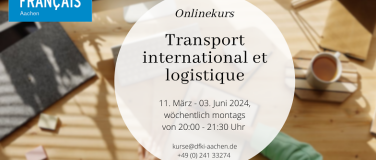 Event-Image for 'Bild Onlinekurs Transport international et logistique Beruf'