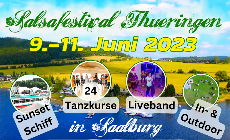 11. Salsafestival Thueringen in Saalburg Tanzsaal des Salsafestivals Thueringen, Am Sportplatz, 07929 Saalburg-Ebersdorf Tickets