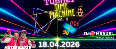 Event-Image for 'Tünner Time Machine Vol. 2 - 90's & 00's'