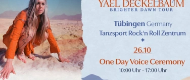Event-Image for 'Yael Deckelbaum Voice Ceremony  One-Day Experience'