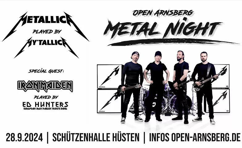 Open Arnsberg Metal Night Schützenhalle Hüsten, Hövels Gasse 1a, 59759 Arnsberg Billets