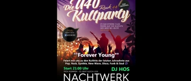 Event-Image for '&Uuml;40 PARTY M&Uuml;NCHEN&raquo; Die gro&szlig;e &Uuml;40 Kultparty im Nachtwerk Club'