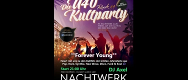 Event-Image for '&Uuml;40 PARTY M&Uuml;NCHEN&raquo; Die gro&szlig;e &Uuml;40 Kultparty im Nachtwerk Club'