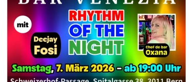 Event-Image for 'Rhythm of the Night mit Deejay Fosi'