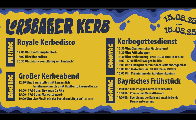 Event-Image for 'Lorsbacher Kerb 2025'