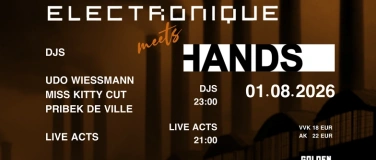 Event-Image for 'MUSIQUE ELECTRONIQUE meets HANDS'