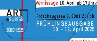 Event-Image for 'VERNISSAGE ARTdeSUISSE Zürich – Frühlingsausgabe 2025'