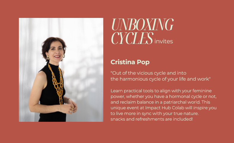 unboxing cycles invites Cristina Pop ${singleEventLocation} Tickets