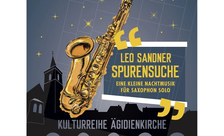 Event-Image for 'SPURENSUCHE Kurzkonzert für Saxophon solo'