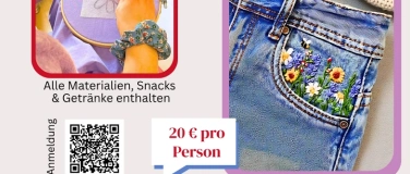 Event-Image for 'Neuer Look f&uuml;r alte Kleidung - Stickerei Workshop'