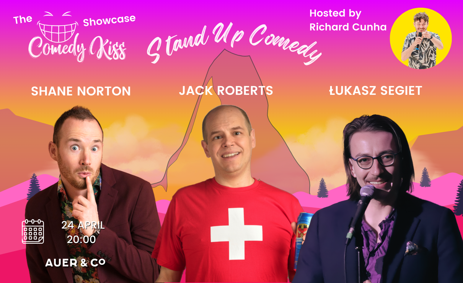 Comedy Kiss Showcase Tickets